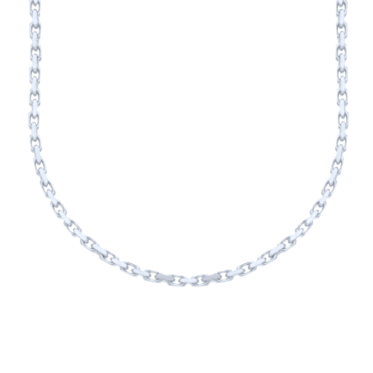 Anker Diamantiert 2.1mm | Halskette