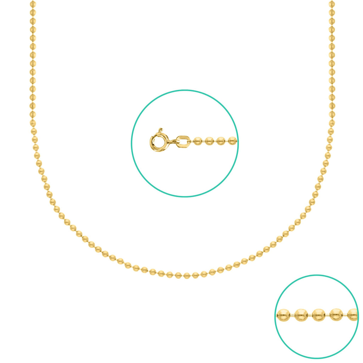 Kugel 1.1mm | Halskette