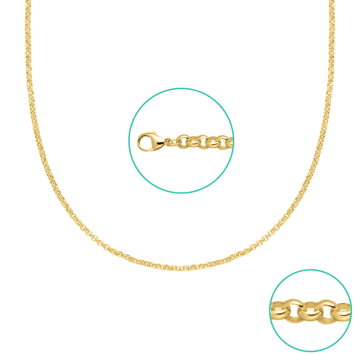 Erbs 1.8mm | Halskette