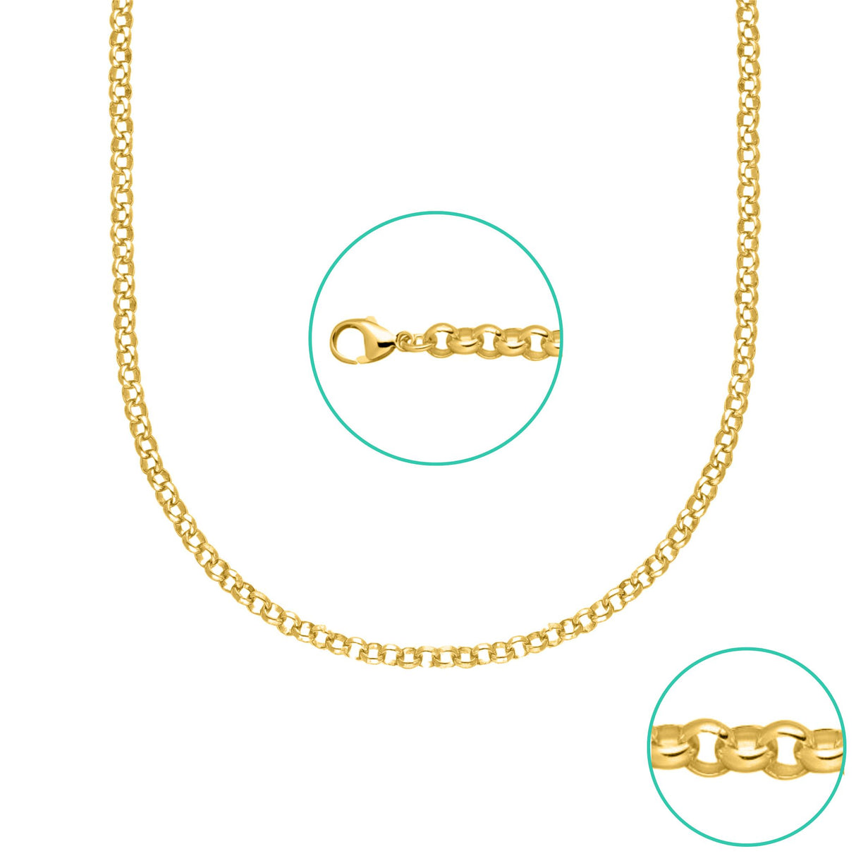 Erbs 2.2mm | Halskette