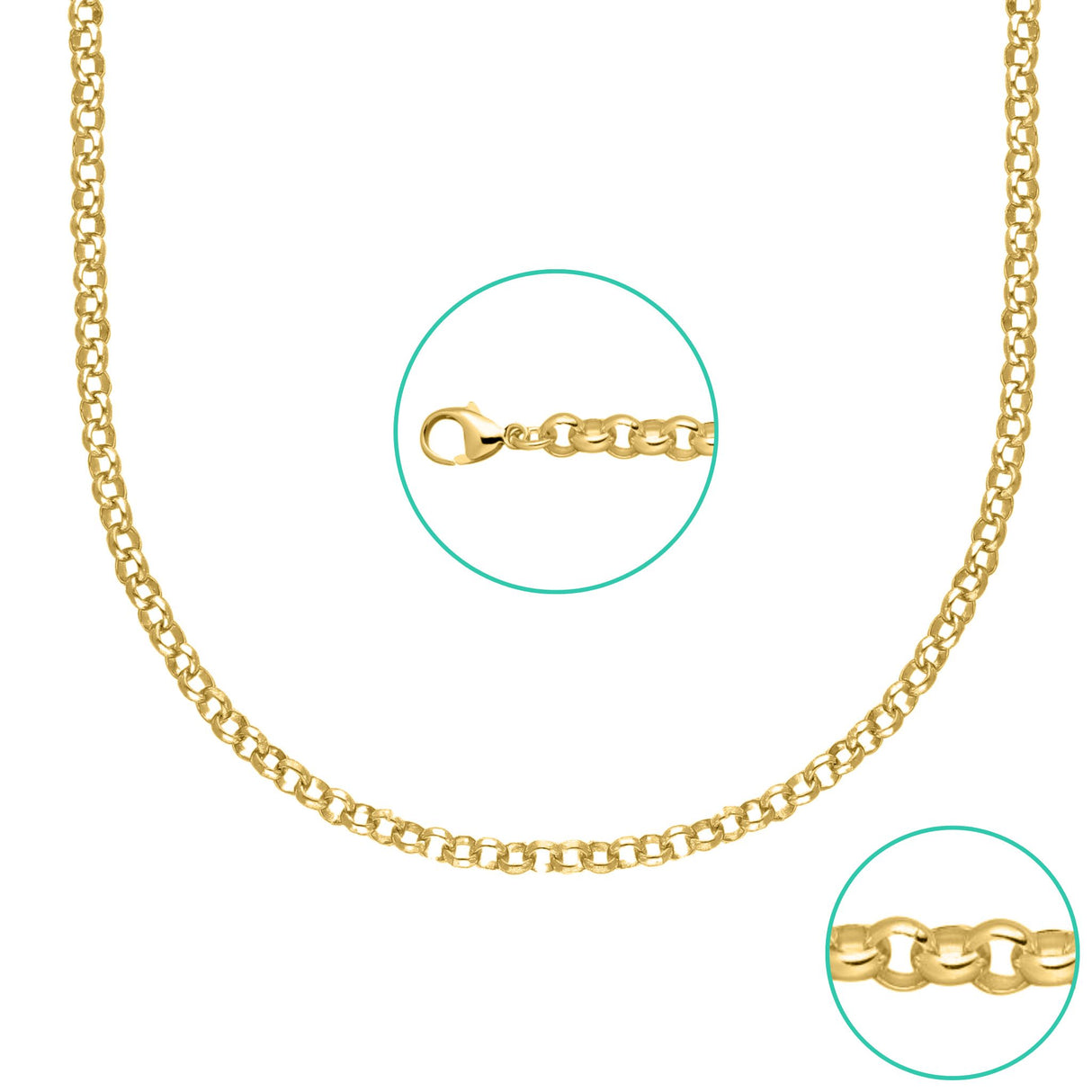 Erbs 3.8mm | Halskette