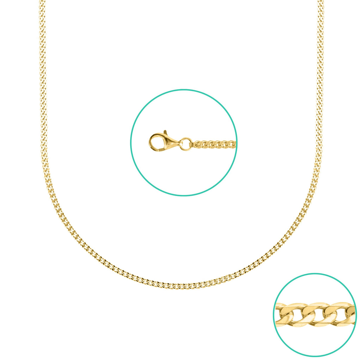 Panzer 0.7mm | Halskette