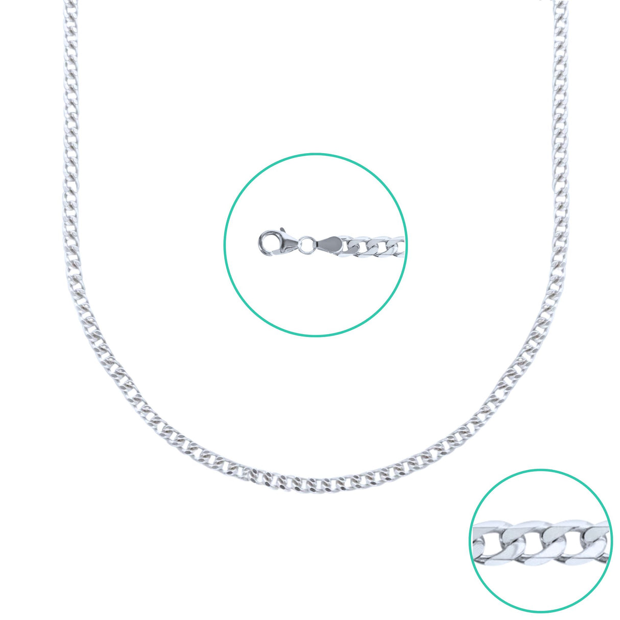 Panzer 2mm | Halskette