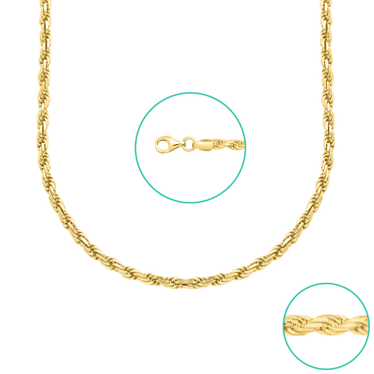 Rope 1.8mm | Halskette