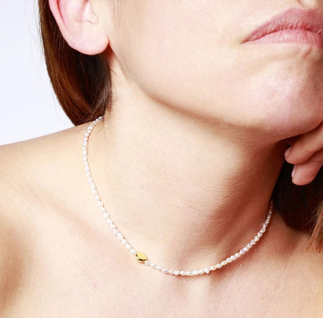 Bean | Perlen-Halskette