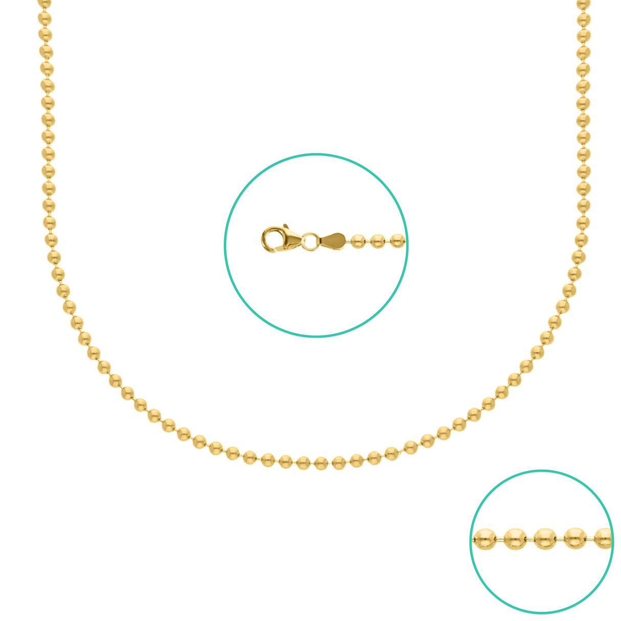 Kugel 1.5mm | Halskette
