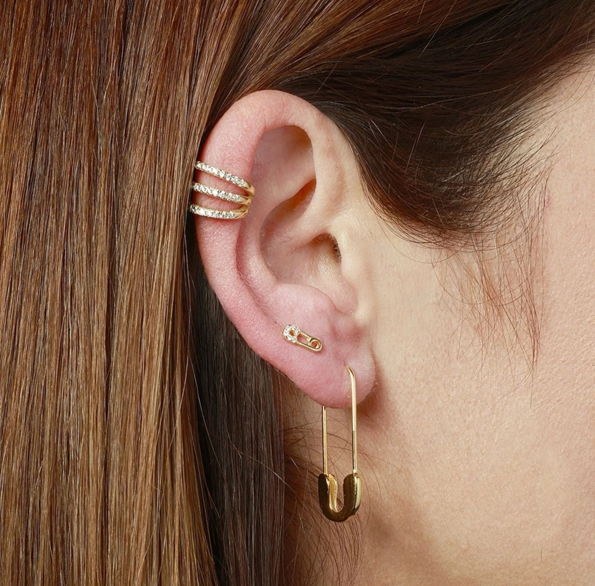 Sicherheitsnadel | Ohrringe