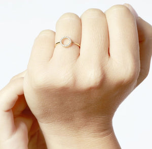 Halo | Zirkonia Ring