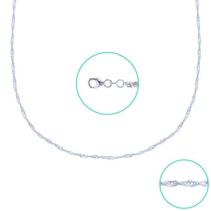 Singapur 2.1mm | Halskette