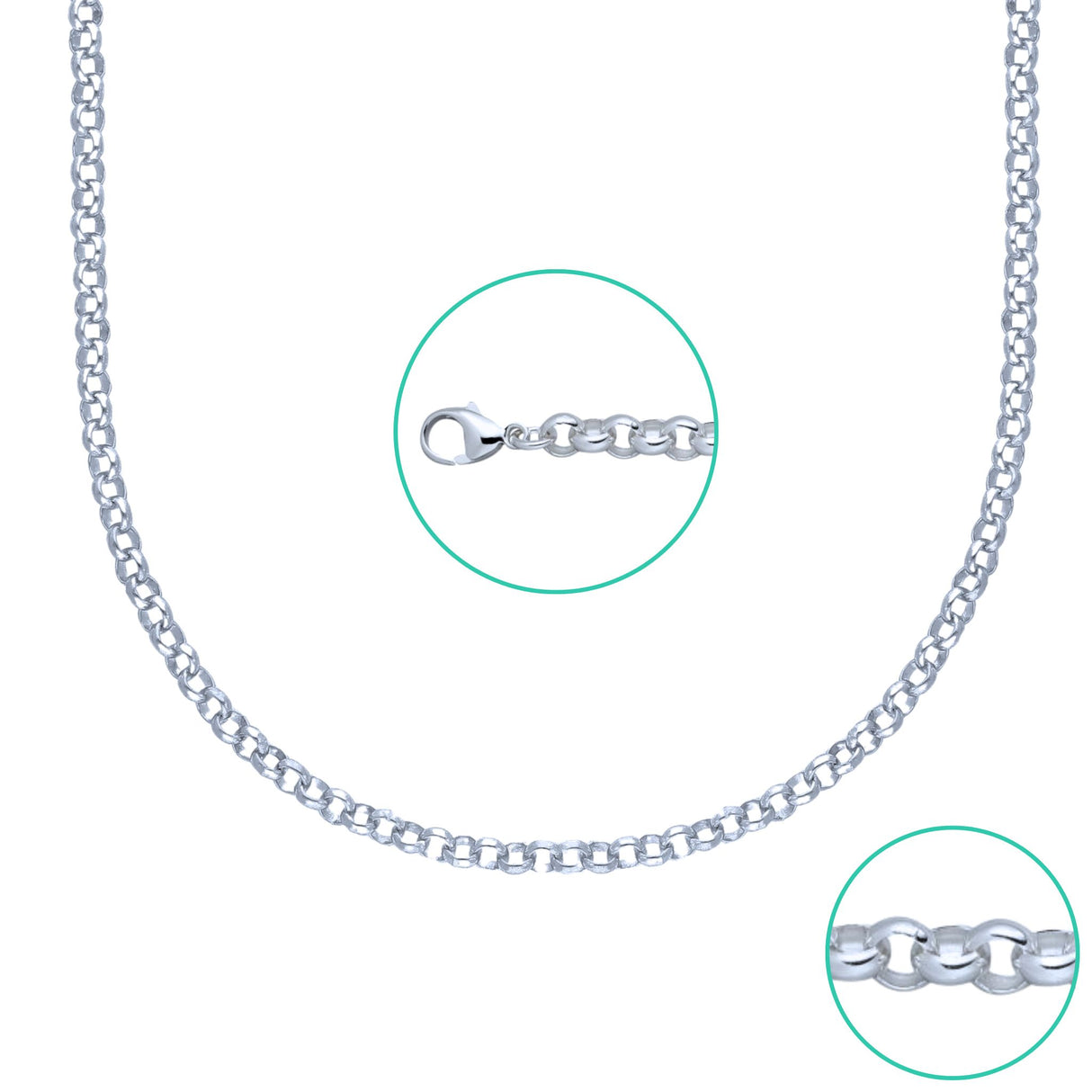 Erbs 3.8mm | Halskette