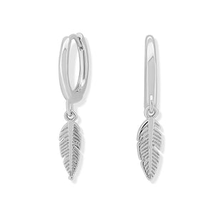 Leaf | Huggie Ohrringe